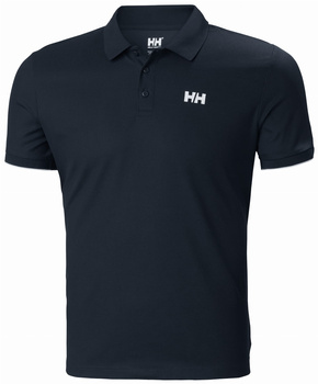 KOSZULKA MĘSKA HELLY HANSEN POLO UPF50+ OCEAN QUICK-DRY  34207  NAVY