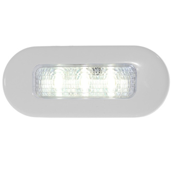 LAMPKA BIAŁA COURTESY LED 12V, L76, W32MM, KOLOR BIAŁY