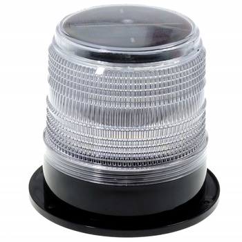 LAMPA OSTRZEGAWCZA SOLARNA, ŚWIATŁO CZERWONE- NIEBIESKIE