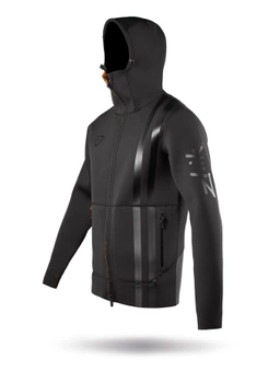 BLUZA KURTKA UNISEX ZHIK  NEOPRENOWA PIANKA CZARNA