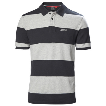 KOSZULKA MĘSKA  MUSTO   MARINA POLO 82059  BLACK