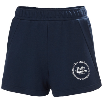 SPODENKI DAMSKIE HELLY HANSEN W CORE SWEAT SHORTS 54081 NAVY