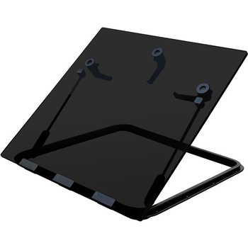 LUK FLUSH GEN.3 70 - F3G - CIEMNO SZARA SZYBA - CZARNA RAMA - 697MMX697MM