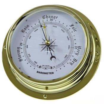 BAROMETR PRECYZYJNY, MOSIĄDZ, 180MM