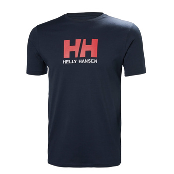 Koszulka męska HELLY HANSEN  LOGO T-SHIRT (33979)  NAVY