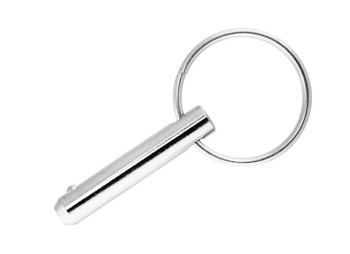 ZAWLECZKA NIERDZEWNA Z PIERŚCIENIEM 6X25 MM