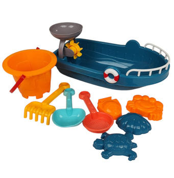ZESTAW DO PIASKU ŁÓDKA MORSKA
