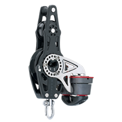 BLOK WIOLINOWY KABESTANOWY 57 MM CARBO KRĘTLIK ZACZEP KNAGA HARKEN