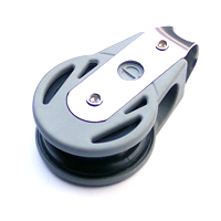 BLOCZEK POJEDYNCZY ŁOŻYSKOWANY 40 MM NA LINĘ 12 MM