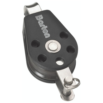 BLOCZEK POJEDYŃCZY Z ZACZEPEM - ROZMIAR 1 - LINA 8MM