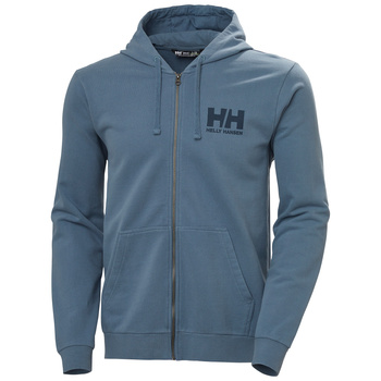 Bluza Męska Helly Hansen HH Logo Full Zip Hoodie 2.0 30393 – Washed Navy