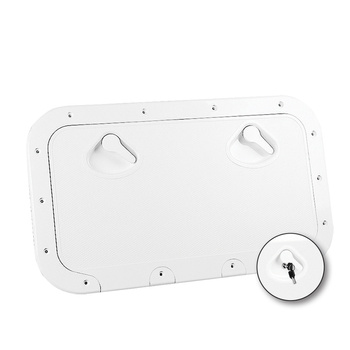 KLAPA SCHOWKA  LUK POKŁADOWY CLASSIC Z ZAMYKANYMI DRZWICZKAMI NA ZAMEK 600X355MM NUOVA RADE 196598