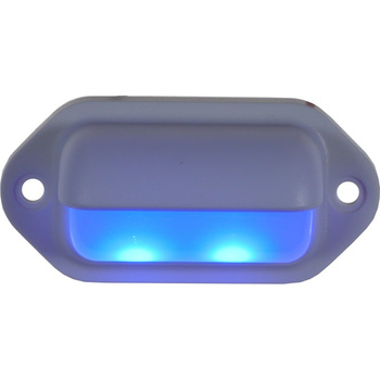 LAMPKA LED COMPANION WAY BIAŁA, 12V, L66, W33MM, KOLOR NIEBIESKI