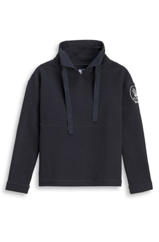 BLUZA DAMSKA  MARINA MILITARE SWEATSHIRT CLOSED AMERIGO VESPUCCI  W PRĄŻKI GRANATOWA