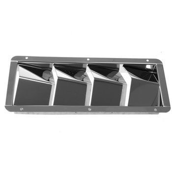 KRATKA WENTYLACYJNA, STAL NIERDZEWNA A2, L254, W111MM