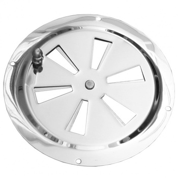 KRATKA WENTYLACYJNA S/S D125 ZAMYKANA