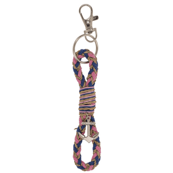 BRELOK ŻEGLARSKI LINA Z KOTWICĄ ŻÓŁTY