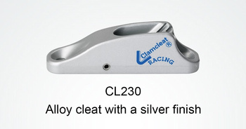 "CLAMCLEAT Racing Junior Mk1, z dolnym kołem pasowym, aluminium/nylon, 3-6 mm"