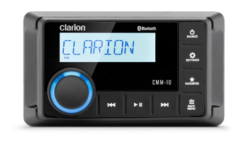 Kompaktowe radio Clarion CMM-10i Jednostka źródłowa z wyświetlaczem LCD [010-03218-00]