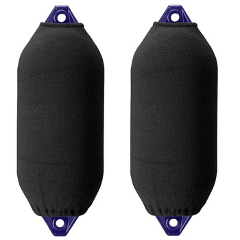 POKROWIEC NA ODBIJACZ F7 CZARNY 2 SZT. JEDNOWARSTWOWY