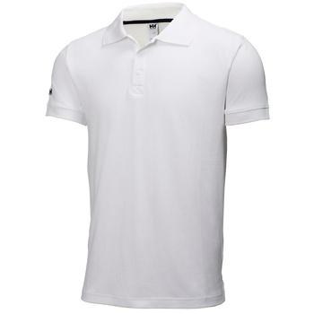 KOSZULKA MĘSKA HELLY HANSEN UPF50+ CREWLINE POLO 54233 WHITE