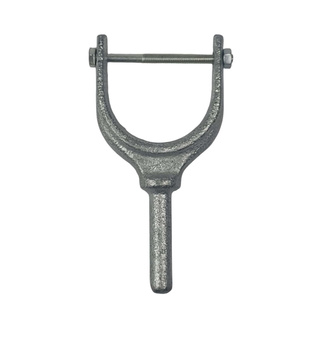 DULKA DO WIOSŁA OCYNKOWANA - WIDEŁKI Z MOSTKIEM 12x57 MM