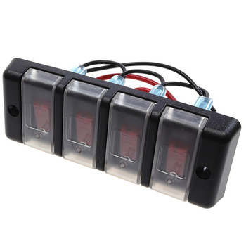 PANEL ELEKTRYCZNY 12V, 16A MAX, 4 RESET/OFF