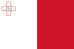 BANDERA 19X35 MALTA
