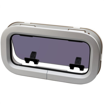 OKNO STANDARD ST1 - OTWIERANE - BIAŁA RAMKA - 191MMX367MM