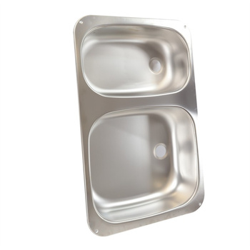 UMYWALKA DOUBLE SINK S/S 575/370