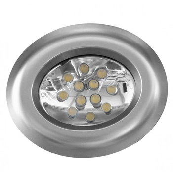 LAMPKA KABINOWA ABS-CHROME LED 12V OVAL