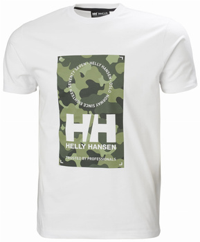 KOSZULKA MĘSKA HELLY HANSEN MOVE COTTON T-SHIRT (53976) WHITE