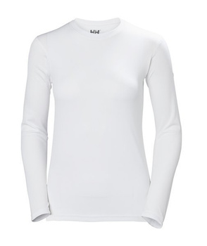 KOSZULKA DAMSKA HELLY HANSEN UPF50+ LIFA® ACTIVE SOLEN LONG SLEEVE LAYER (49352)WHITE