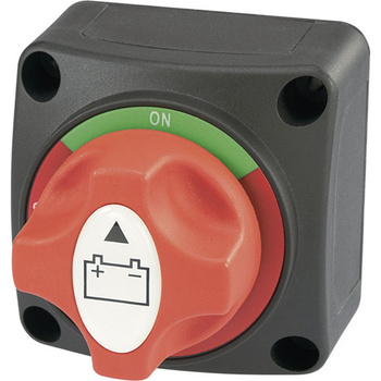 WŁĄCZNIK AKUMULATORA 3 POZYCYJNY 200A, MAX. 12-48V, 1000A, 68X68X75MM