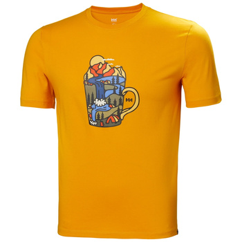 KOSZULKA MĘSKA HELLY HANSEN  F2F ORGANIC 63089  CLOUDBERRY