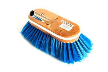 SZCZOTKA DO POKŁADU ŚREDNIO TWARDA NIEBIESKA 25 CM