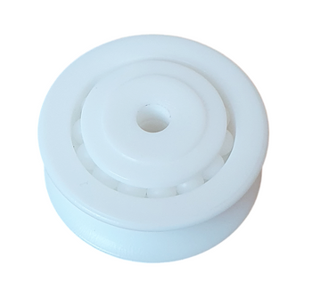 ROLKA PLASTIKOWA ŁOŻYSKOWANA 50 MM