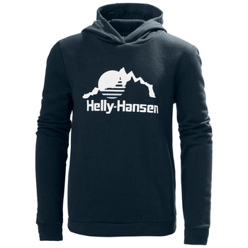 BLUZA DZIECIĘCA HELLY HANSEN GRAPHIC HOODIE 41741 GRANATOWA