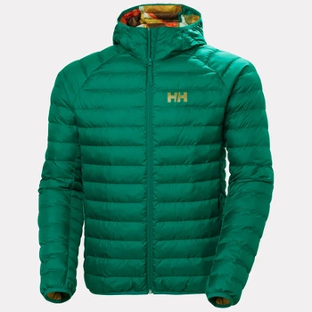 KURTKA MĘSKA HELLY HANSEN BANFF HOODED INSULATOR  63251 EMERALD