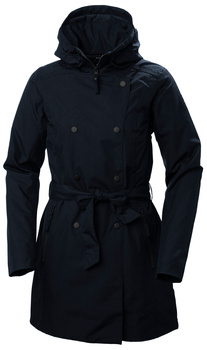 PŁASZCZ DAMSKI HELLY HANSEN WELSEY II TRENCH INSULATED 53314 NAVY