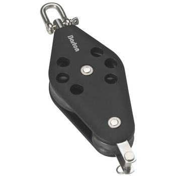 BLOCZEK F 30/58MM FIDDLE SWIVEL/BKT ROZMIAR 3 - CZARNY