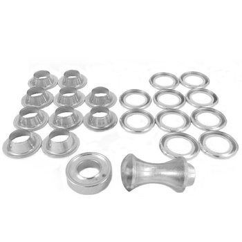 ZESTAW REMIZKI 16mm, 10 KPL+ ZABIJAK, MOSIĄDZ NIKLOWANY