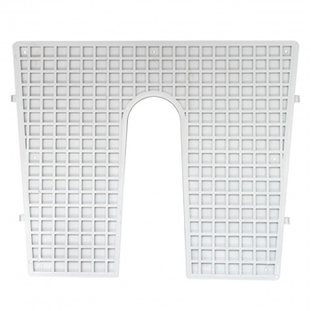 NAKŁADKA PAWĘŻY 420X340 WYCIĘTA BIAŁA