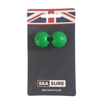 KULKA DO LINY ZIELONA 22 MM NA LINĘ 6 MM - SEASURE ROPE STOPS ZESTAW 2 SZT