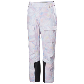 Damskie spodnie cargo Helly Hansen W SWITCH CARGO 2.0 PANT REFLECTIONS AOP