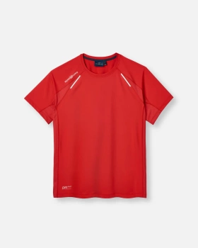 KOSZULKA MĘSKA HENRI LLOYD UPF50+ DYNAMIC DRI FAST TEE RED