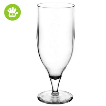 RBDRINKS SZKLANKI TRANSPARENTNE POKAL TULIP 300ML POLIWĘGLAN SET (6 SZT)