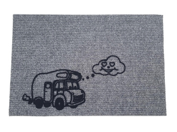 WYCIERACZKA PRZED DRZWI KAMPERA ARISOL DERBY FLOCK CAMPER 40X60 CM