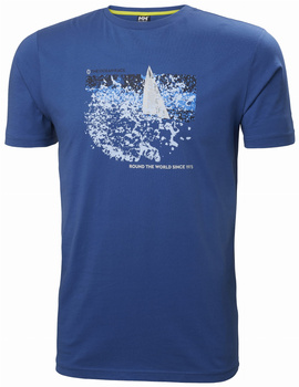 KOSZULKA MĘSKA HELLY HANSEN THE OCEAN RACE  20371  AZURITE