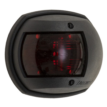 LAMPA NAWIGACYJNA BURTOWA CZERWONA DO 12m - 12V CYCLIC OBUDOWA CZARNA